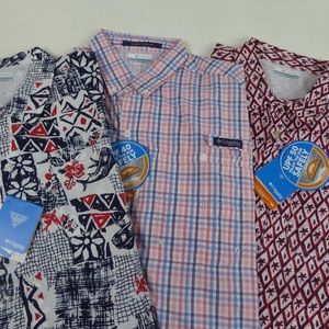 Columbia Super Slack Tide Super Tamiami & Trollers Best Omni Shade Bundle NWT